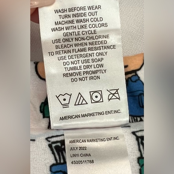 FINAL SALE! NWT Peanuts 2-Piece Baby/Toddler Sleep Set, Size 18M! - Picture 3 of 6